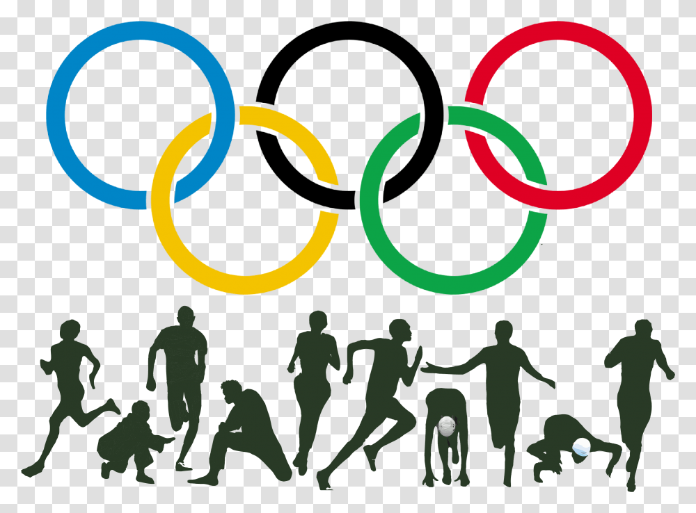 Ten All Star Athletes United In Not Having A Country Modern Olympic Games, Person, Crowd Transparent Png