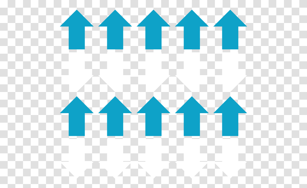 Ten Blue Arrows Pointing Up And Ten White Arrows Pointing, Fence, Rug, Lighting, Pattern Transparent Png