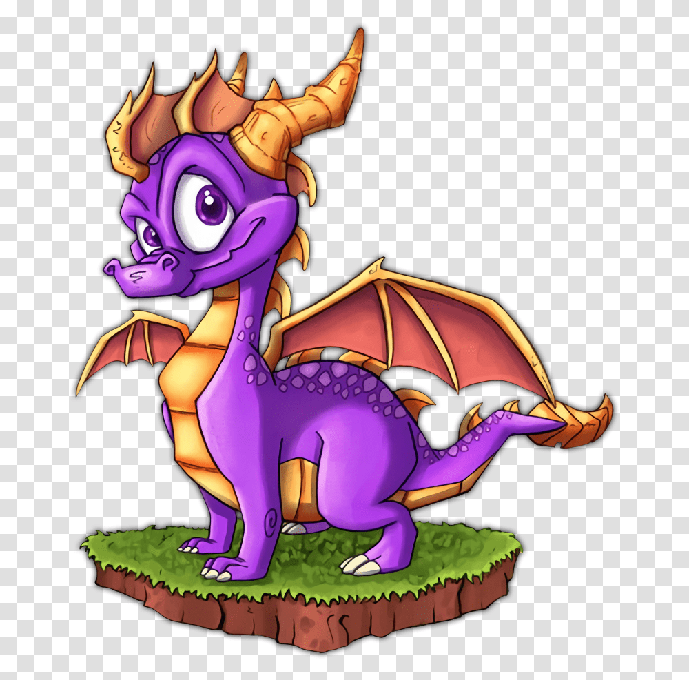 Ten Lords A Leaping Clipart Spyro The Dragon, Toy Transparent Png