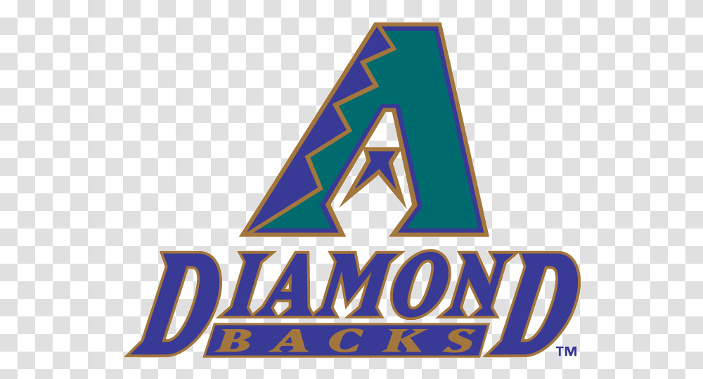 Ten Of The Worst Logos In Mlb History Purple Arizona Diamondbacks Logo, Triangle, Symbol, Star Symbol Transparent Png