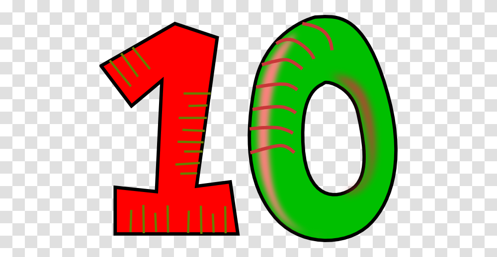 Ten Red Green Clip Art, Number, Logo Transparent Png