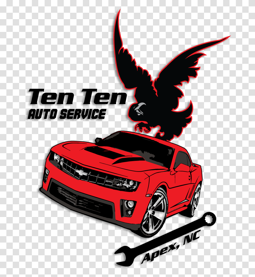 Ten Ten Auto Service Chevrolet Camaro, Car, Vehicle, Transportation, Sports Car Transparent Png