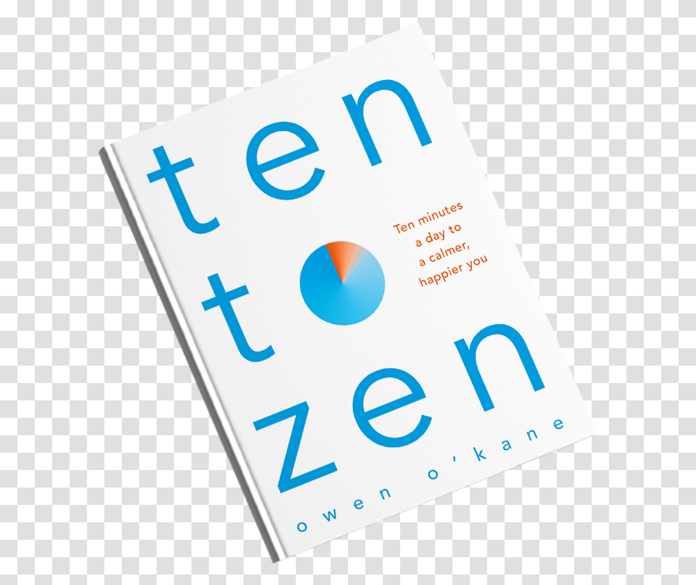 Ten To Zen Book Graphic Design, Advertisement, Poster, Flyer Transparent Png