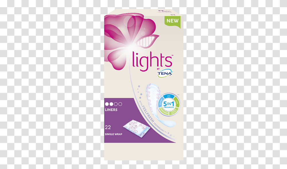 Tena Lady Panty Liners, Label, Flyer, Poster Transparent Png