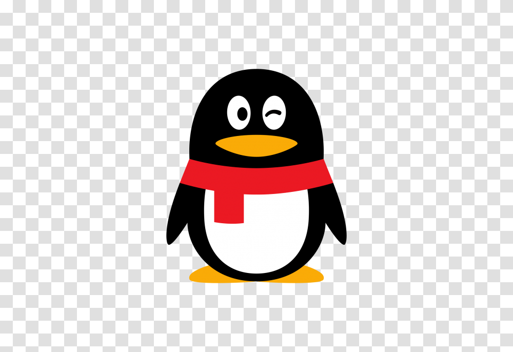 Tencent Qq Logo Tencent Qq Logo, Penguin, Bird, Animal, King Penguin Transparent Png