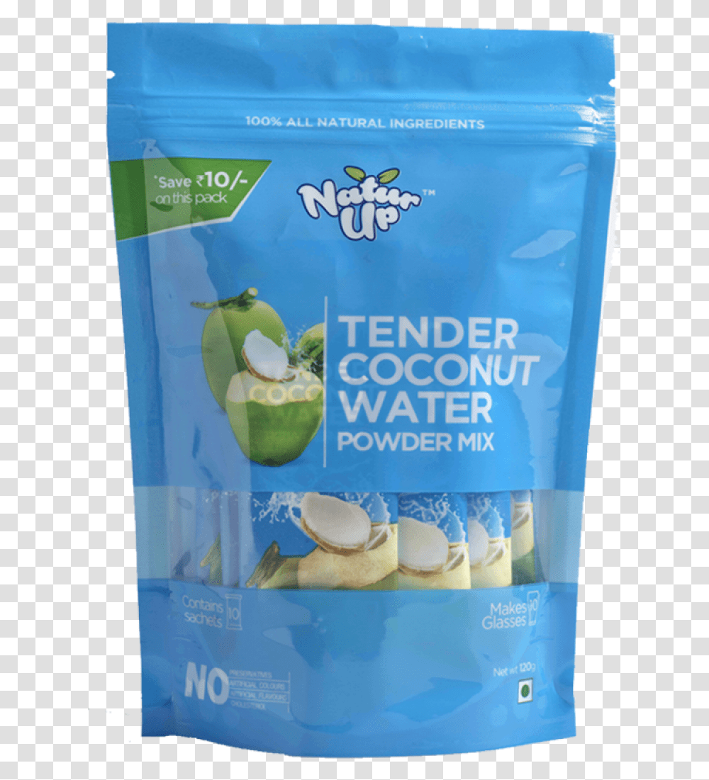 Tender Coconut Water Powder Mix, Plant, Bird, Animal, Food Transparent Png