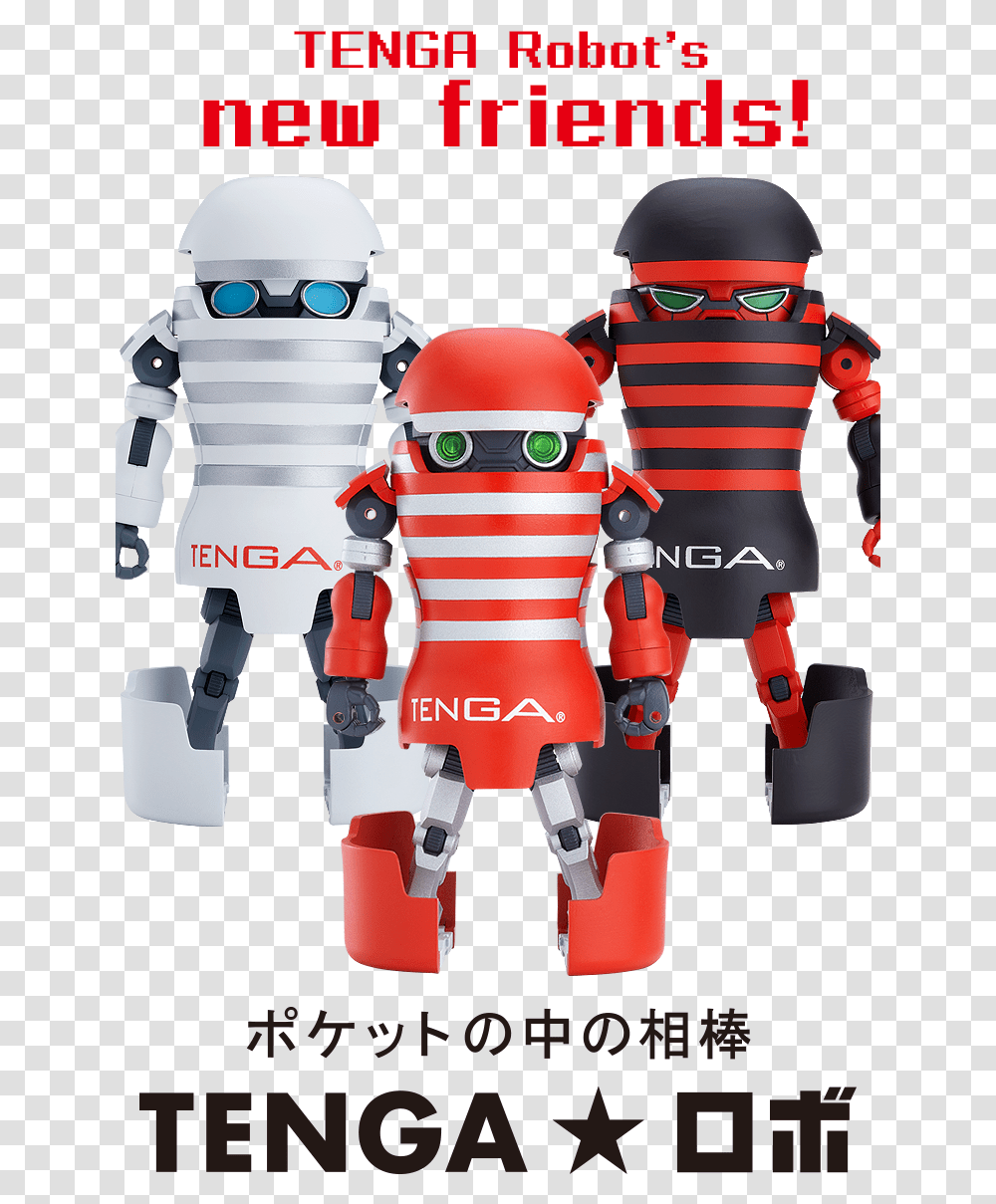 Tenga Robo S New Friends Robot Tenga, Person, Human, Apparel Transparent Png