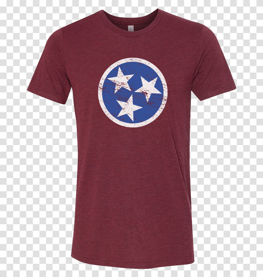 Tennessee 3 Star, Apparel, T-Shirt Transparent Png