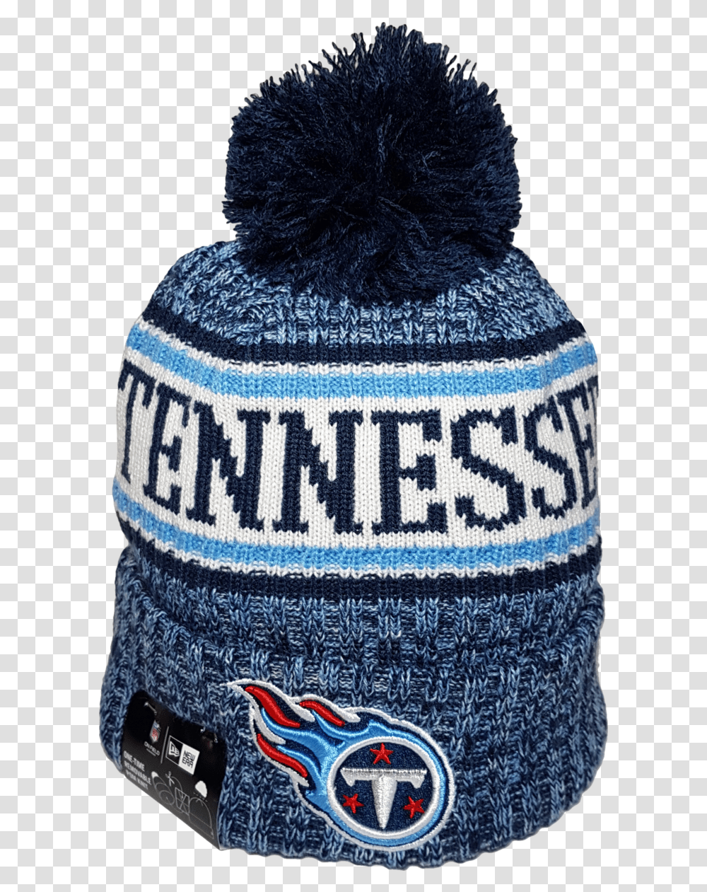 Tennessee Titans Nfl 18 Sideline Pom Toque Tennessee Titans, Clothing, Apparel, Rug, Beanie Transparent Png