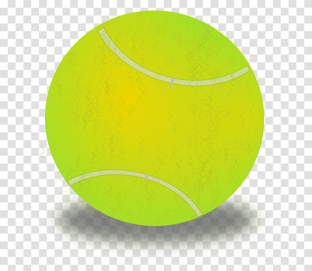 Tennis Ball Ball Tennis Sports Yellow Green Soft Tennis, Sphere Transparent Png