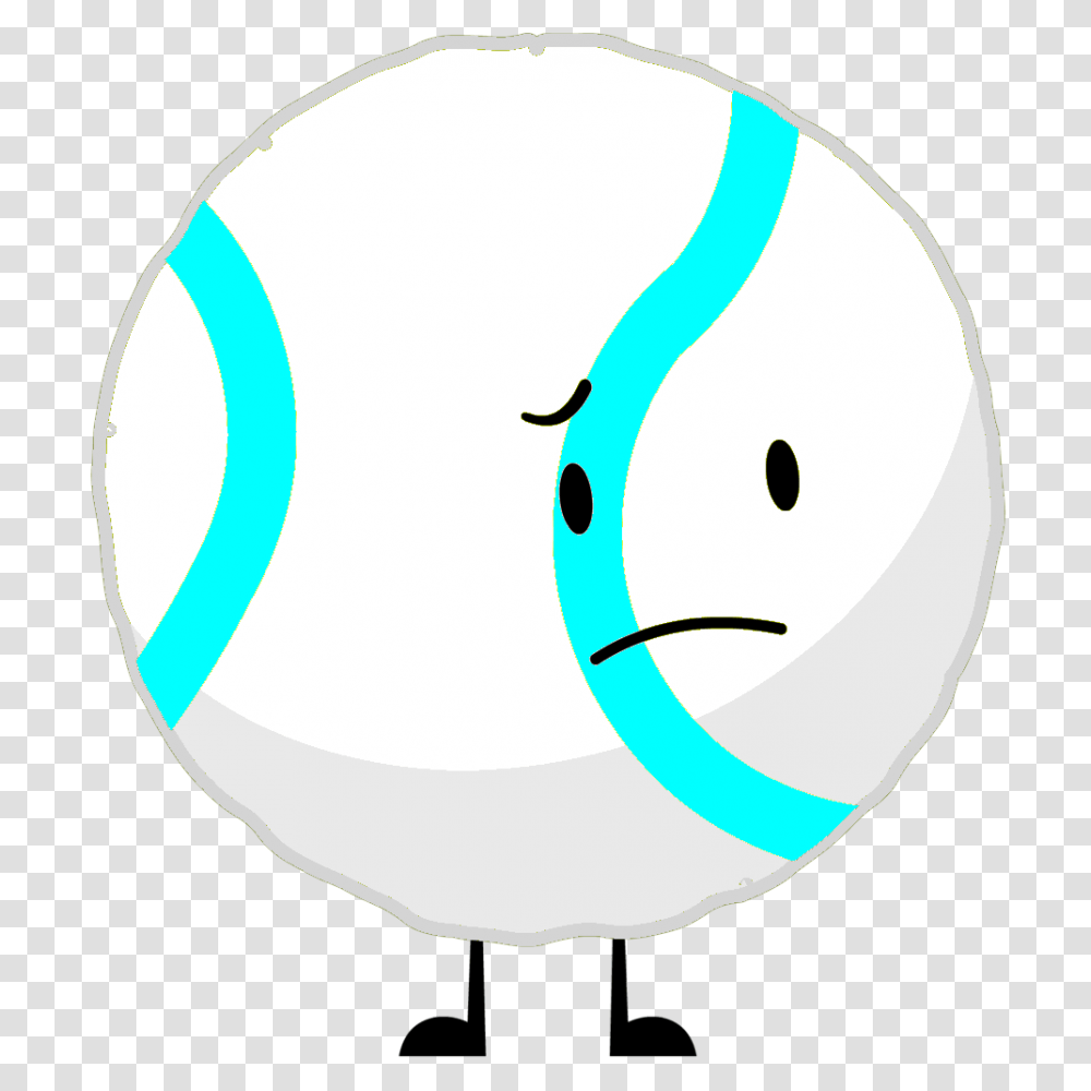 Tennis Ball Clipart Bfdi, Sphere, Word, Astronomy, Outer Space Transparent Png