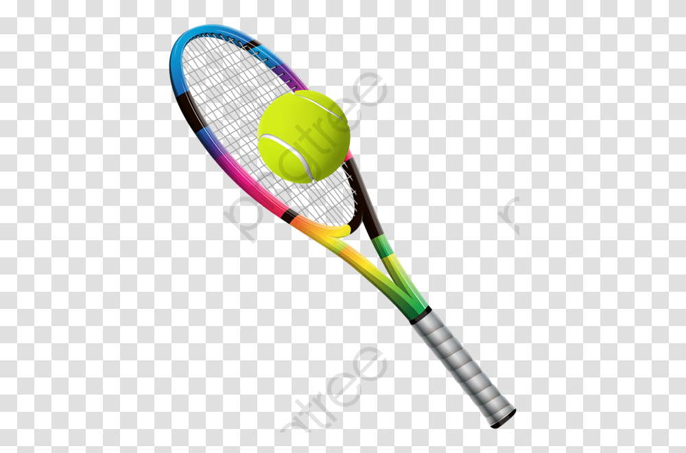 Tennis Ball Clipart Clear Background Tennis Racket And Ball Background, Baseball Bat, Team Sport, Softball Transparent Png