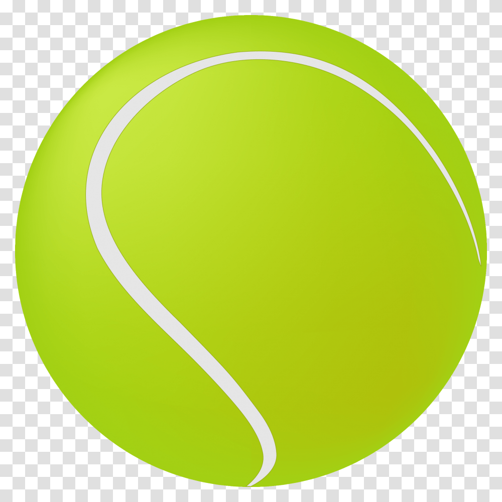 Tennis Ball Green Circle Circle, Sport, Sports Transparent Png