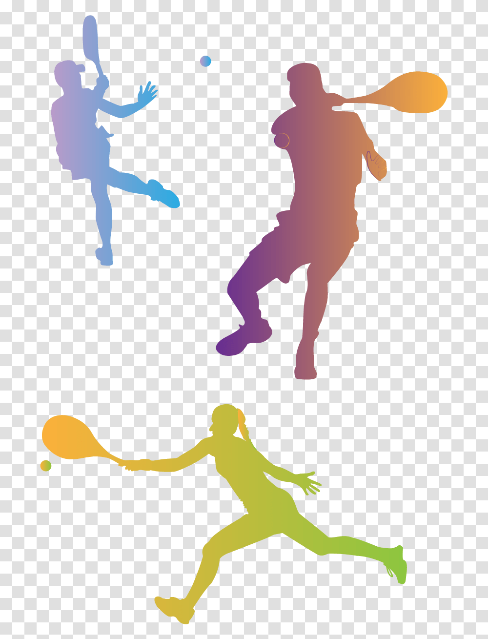 Tennis, Person, Silhouette, Poster, Advertisement Transparent Png