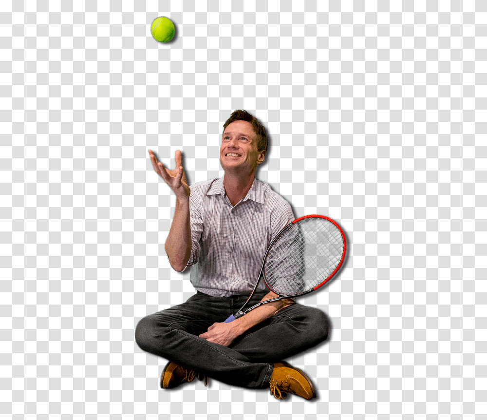 Tennis Player, Person, Human, Tennis Racket, Tennis Ball Transparent Png