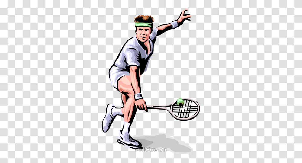 Tennis Player Royalty Free Vector Clip Art Illustration, Person, Human, Sport, Sports Transparent Png