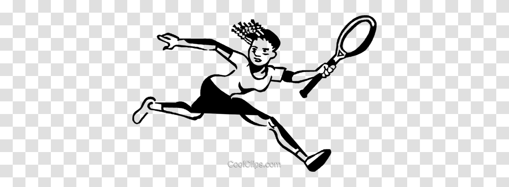 Tennis Player Royalty Free Vector Clip Art Illustration, Silhouette, Leisure Activities, Stencil, Ninja Transparent Png