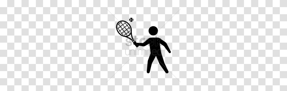Tennis Racket Clipart, Silhouette, Bow, Arrow Transparent Png