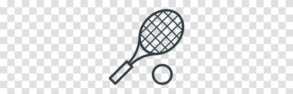 Tennis Racket Initials Clipart Transparent Png