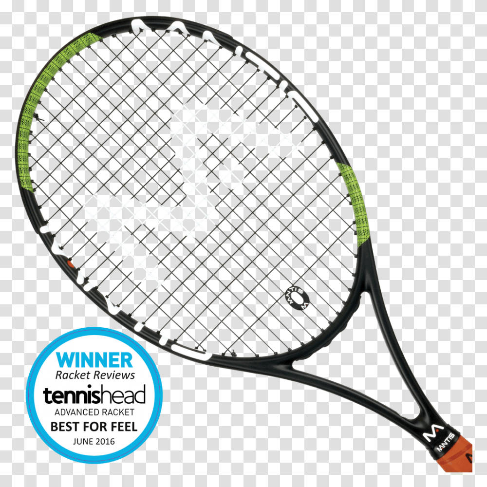 Tennis Racket Mantis Pro Ii Tennis Racket Transparent Png