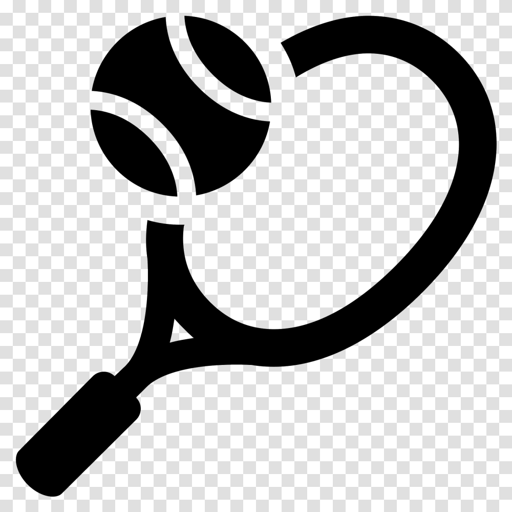 Tennis Racquet Icon Tennis Black And White, Gray, World Of Warcraft Transparent Png