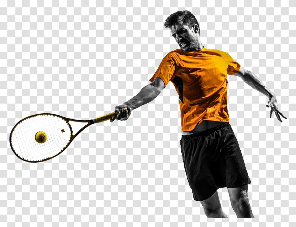 Tennis Session Training Usi Weston Man Tennis Player White Background, Person, Human, Sport, Sports Transparent Png