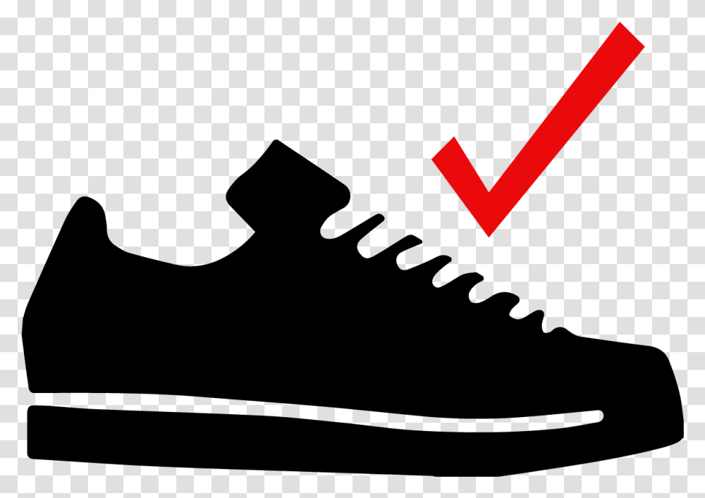 Tennis Shoes Ok Clipart Black Shoes Vector, Logo, Trademark Transparent Png