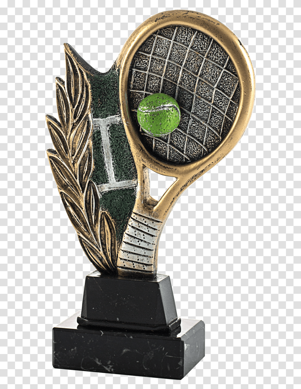 Tennis Sports Resin Trophy Trofeo Padel Transparent Png