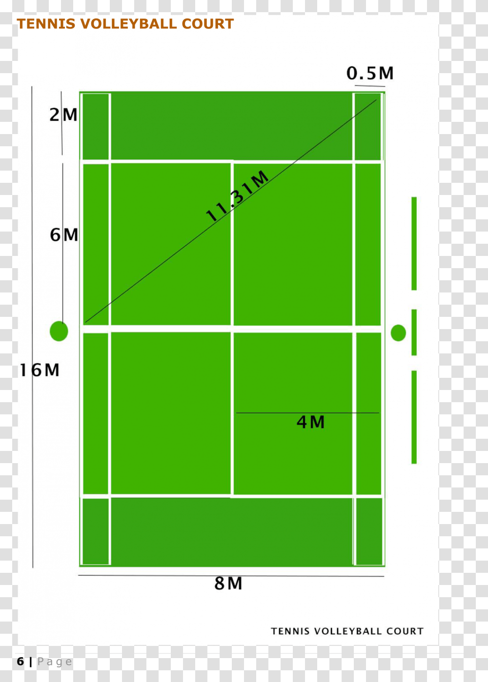 Tennis Volleyball Court Measurements, Tennis Court, Sport, Sports Transparent Png