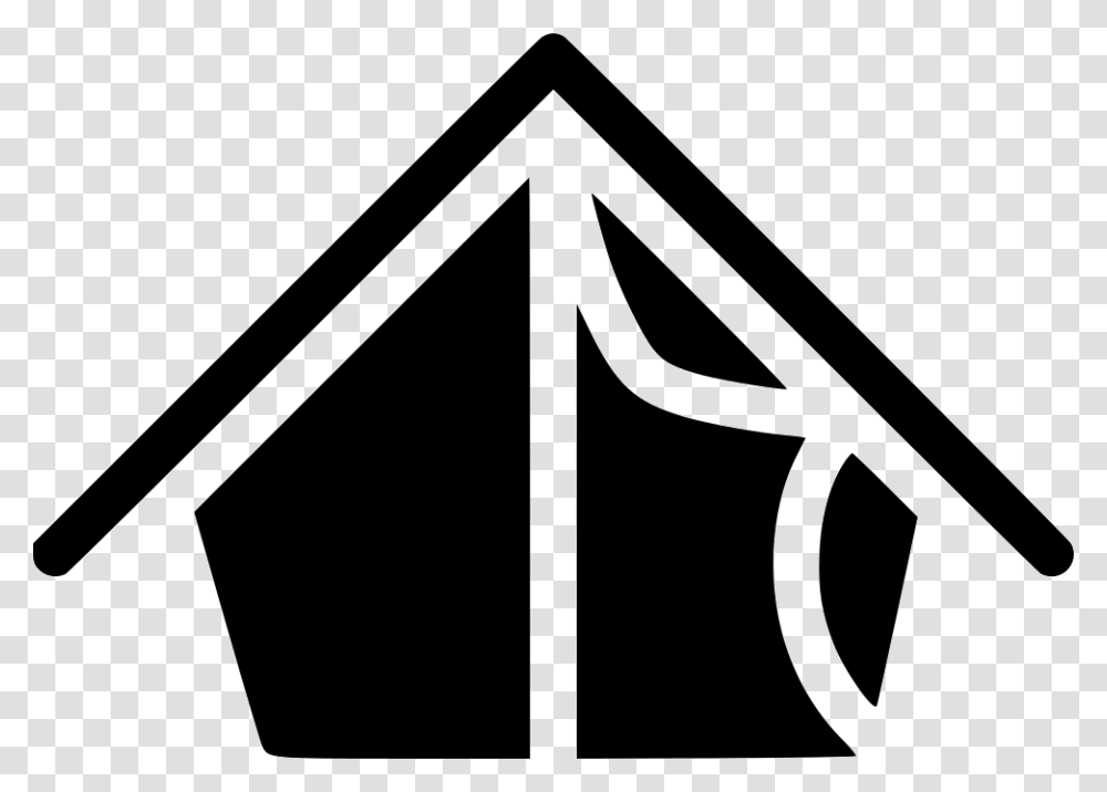 Tent, Axe, Tool, Triangle, Ornament Transparent Png