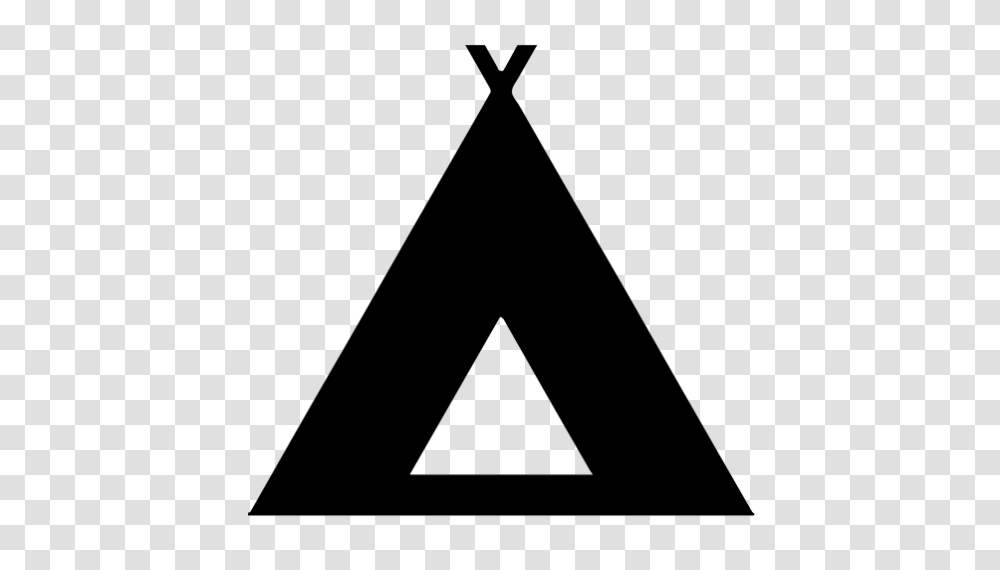 Tent Camping Campsite Silhouette Clip Art, Triangle, Bow Transparent Png