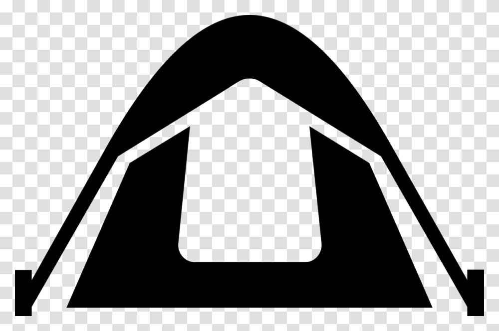 Tent Camping Circus Silhouette Glamping, Gray, World Of Warcraft Transparent Png