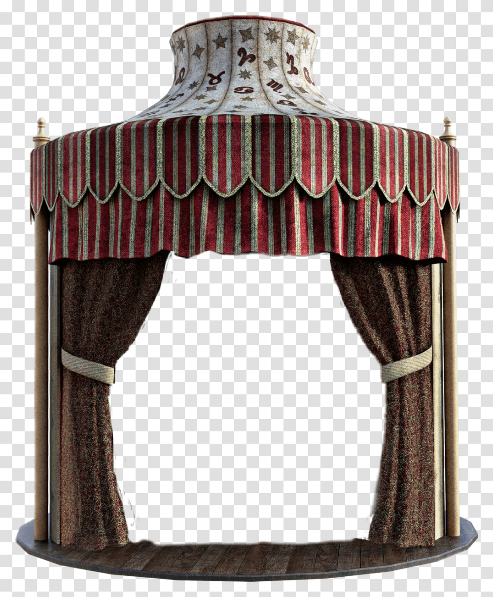 Tent Circus Carnival Gypsy Arch, Curtain, Lamp, Stage, Blouse Transparent Png
