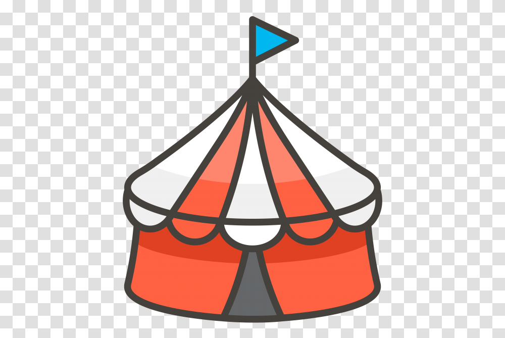 Tent Circus Emoji, Leisure Activities, Apparel Transparent Png