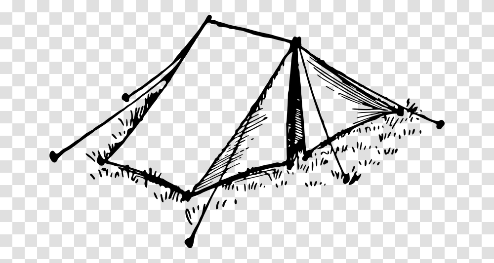Tent Drawing Computer Icons Clip Art, Gray, World Of Warcraft Transparent Png