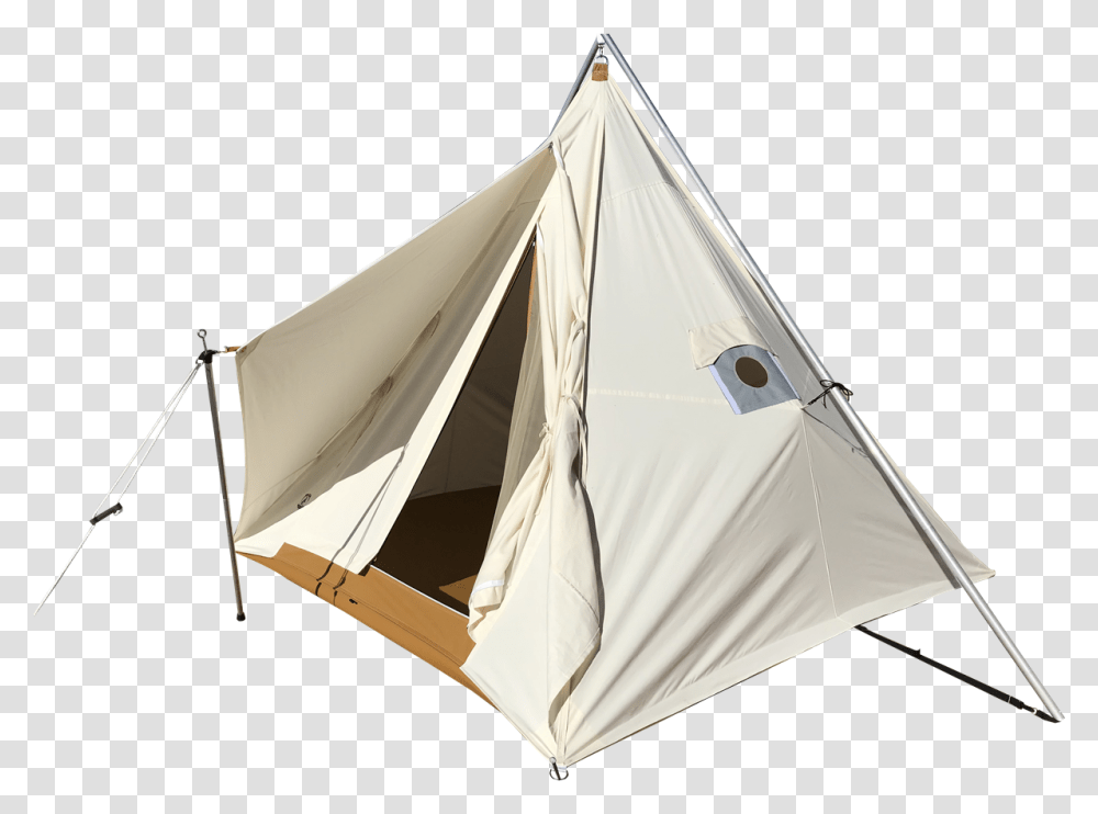 Tent High Quality Image Waxed Canvas Tarp Tent, Mountain Tent, Leisure Activities Transparent Png
