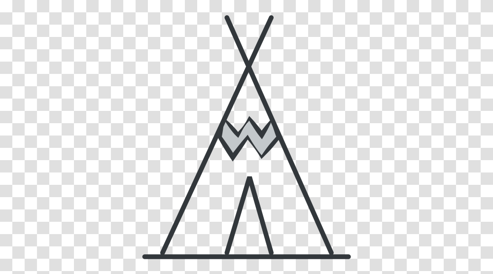 Tent Indian Free Icon Of Safari Dot, Triangle, Arrowhead Transparent Png