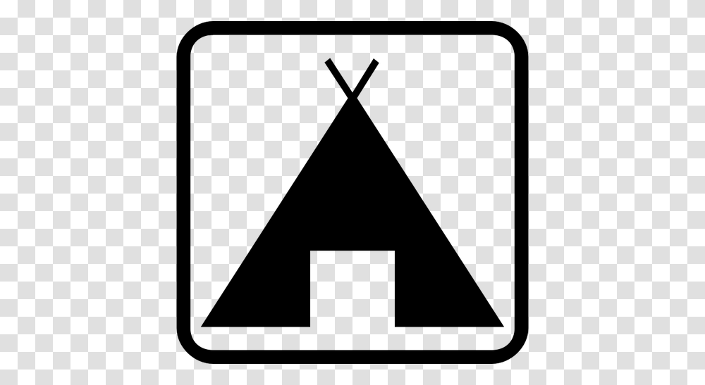 Tent Pictogram Vector Drawing, Gray, World Of Warcraft Transparent Png