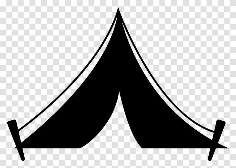 Tent, Triangle, Stencil Transparent Png
