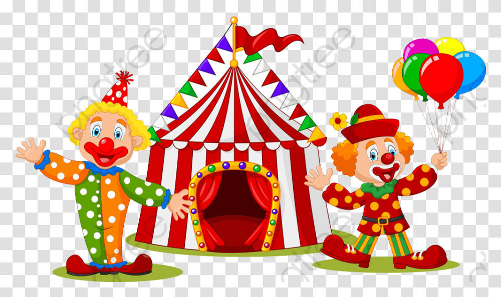 Tent Theater Background Payasos De Circo Animados, Circus, Leisure Activities Transparent Png