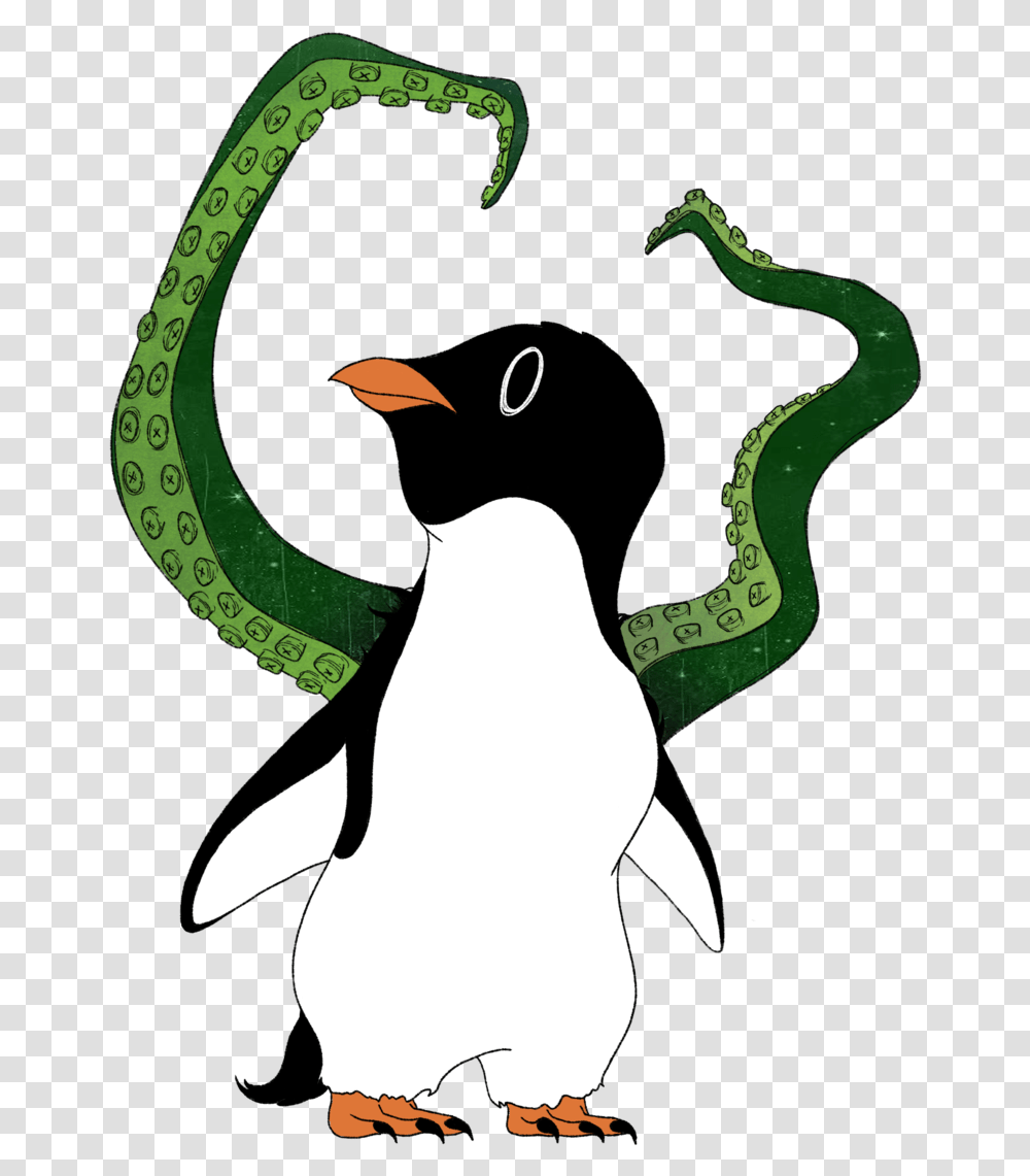 Tentacle Penguin Ventures Penguin, Bird, Animal, Person, Human Transparent Png