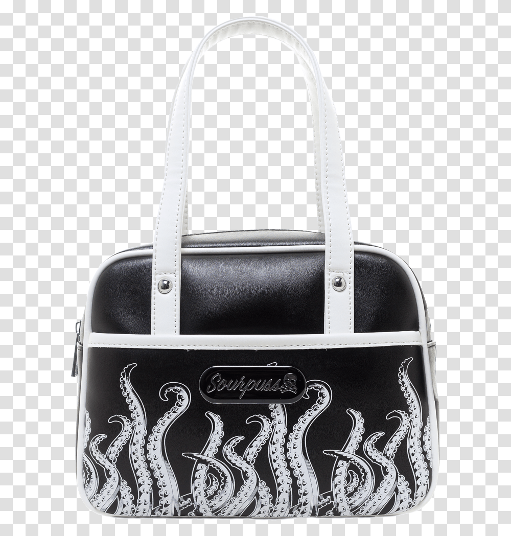 Tentacles Sourpuss Mini Bowler Bag, Handbag, Accessories, Accessory, Purse Transparent Png