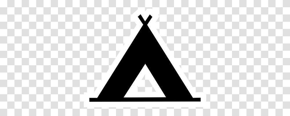 Tepee Holiday, Triangle, Cross Transparent Png