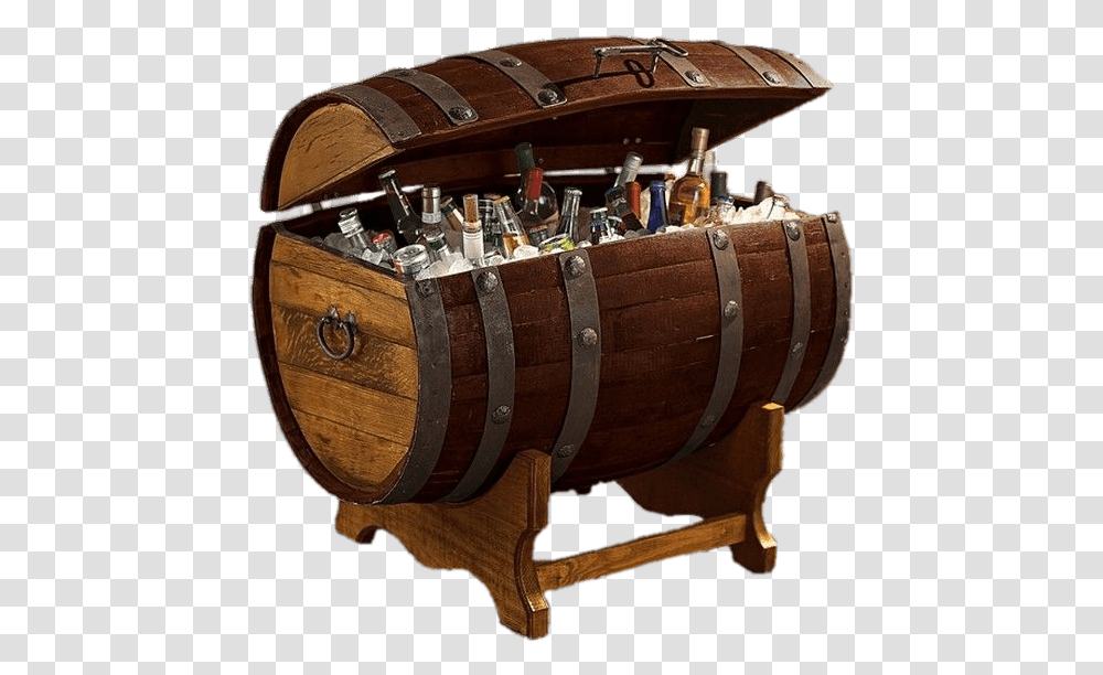 Tequila Barrel Ice Chest Beer Barrel Ice Chest, Treasure, Keg Transparent Png