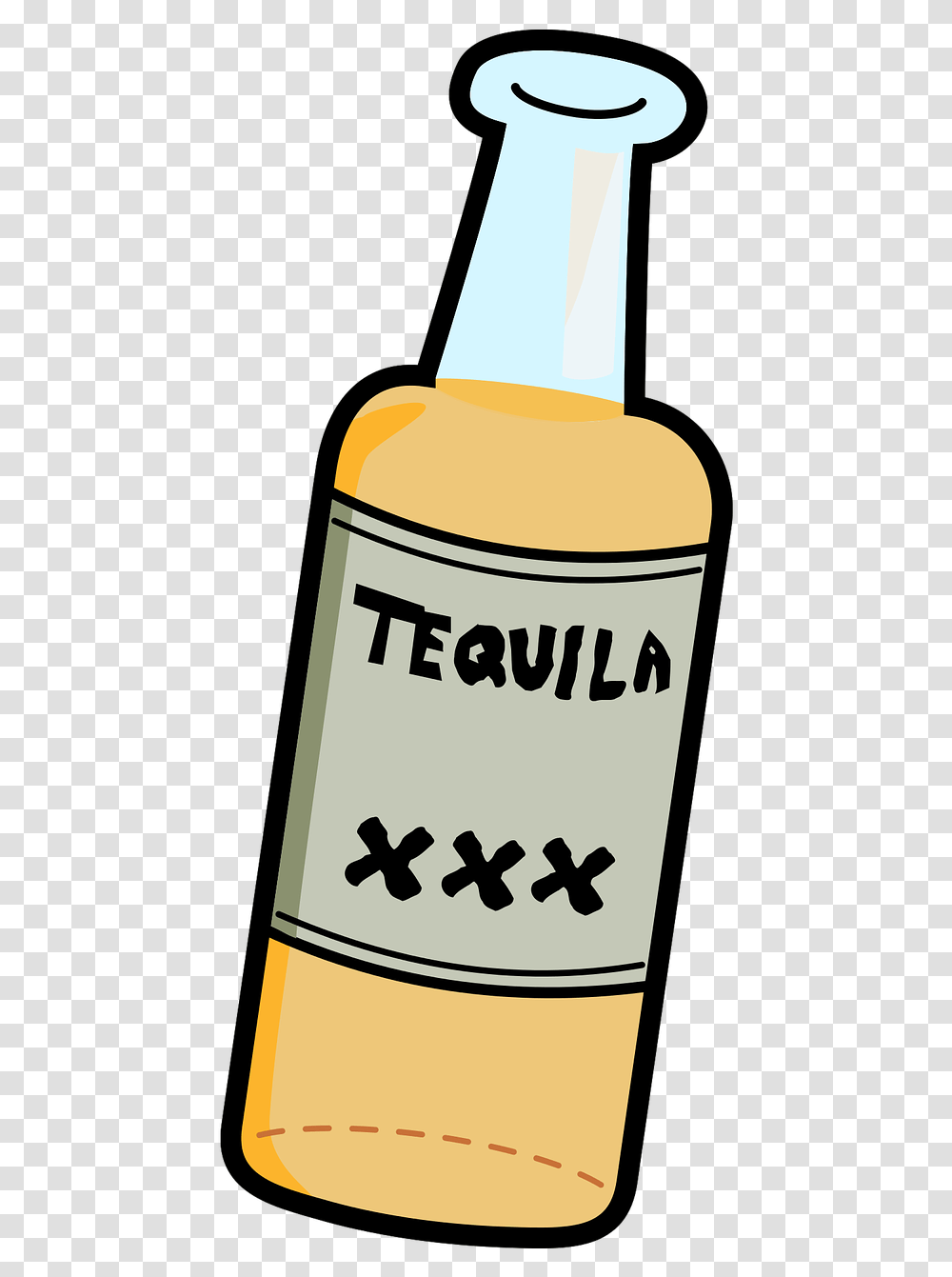 Tequila Clipart, Label, Food, Bottle Transparent Png