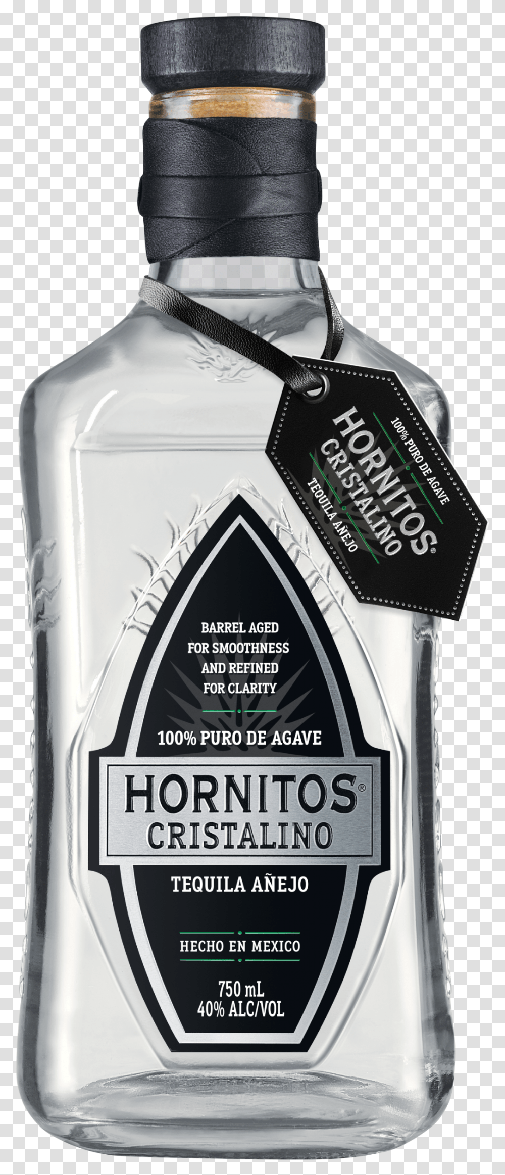 Tequila Hornitos Cristalino, Liquor, Alcohol, Beverage, Drink Transparent Png