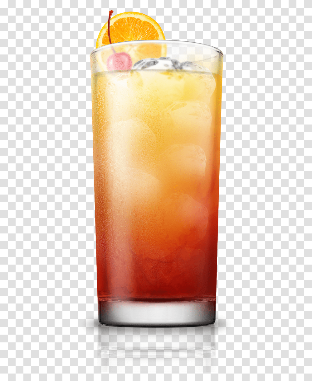 Tequila Sunrise Drink Download, Beverage, Juice, Cocktail, Alcohol Transparent Png