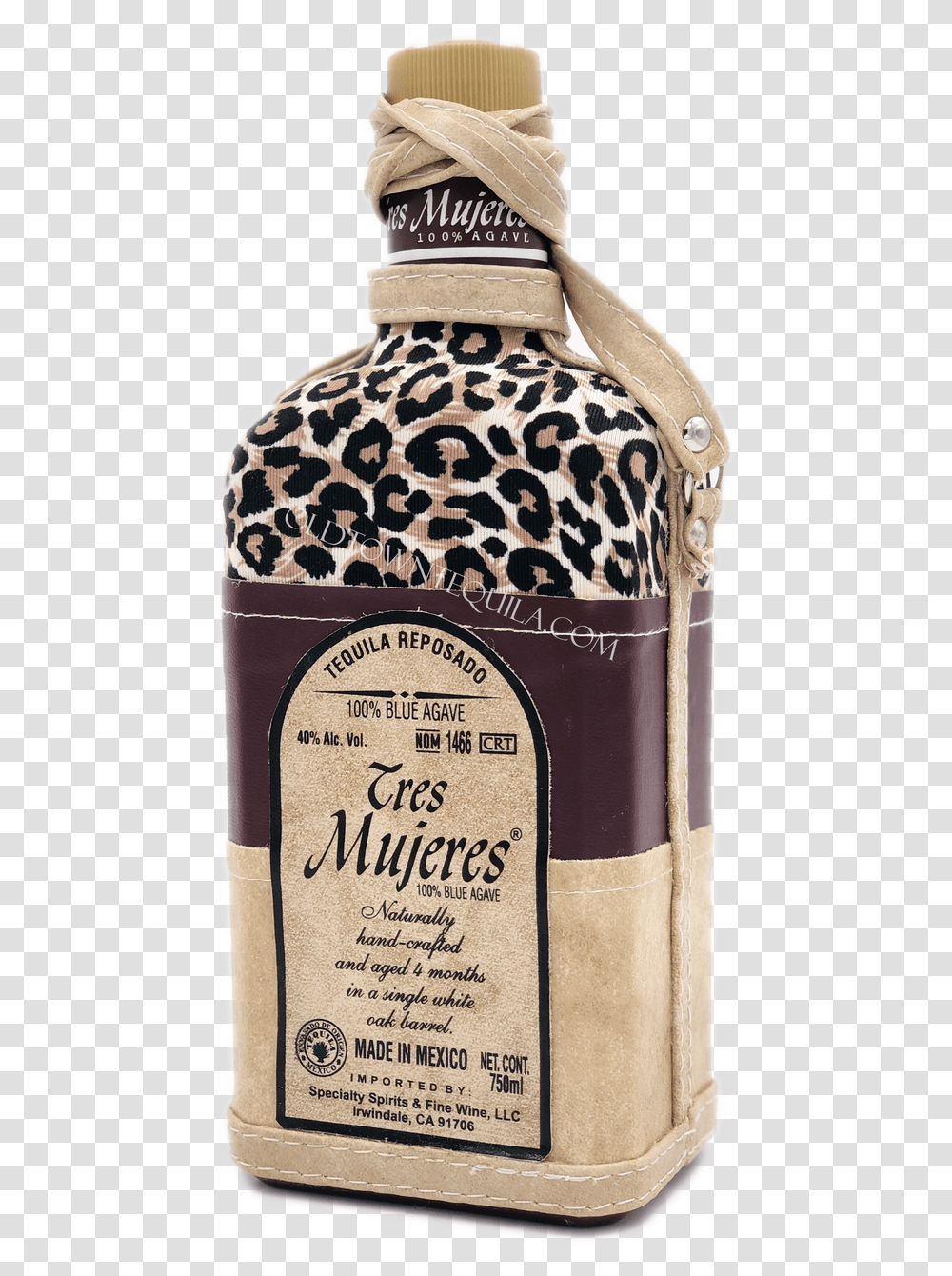 Tequila Tres Mujeres Reposado 750ml Tequila Tres Mujeres, Liquor, Alcohol, Beverage, Bottle Transparent Png