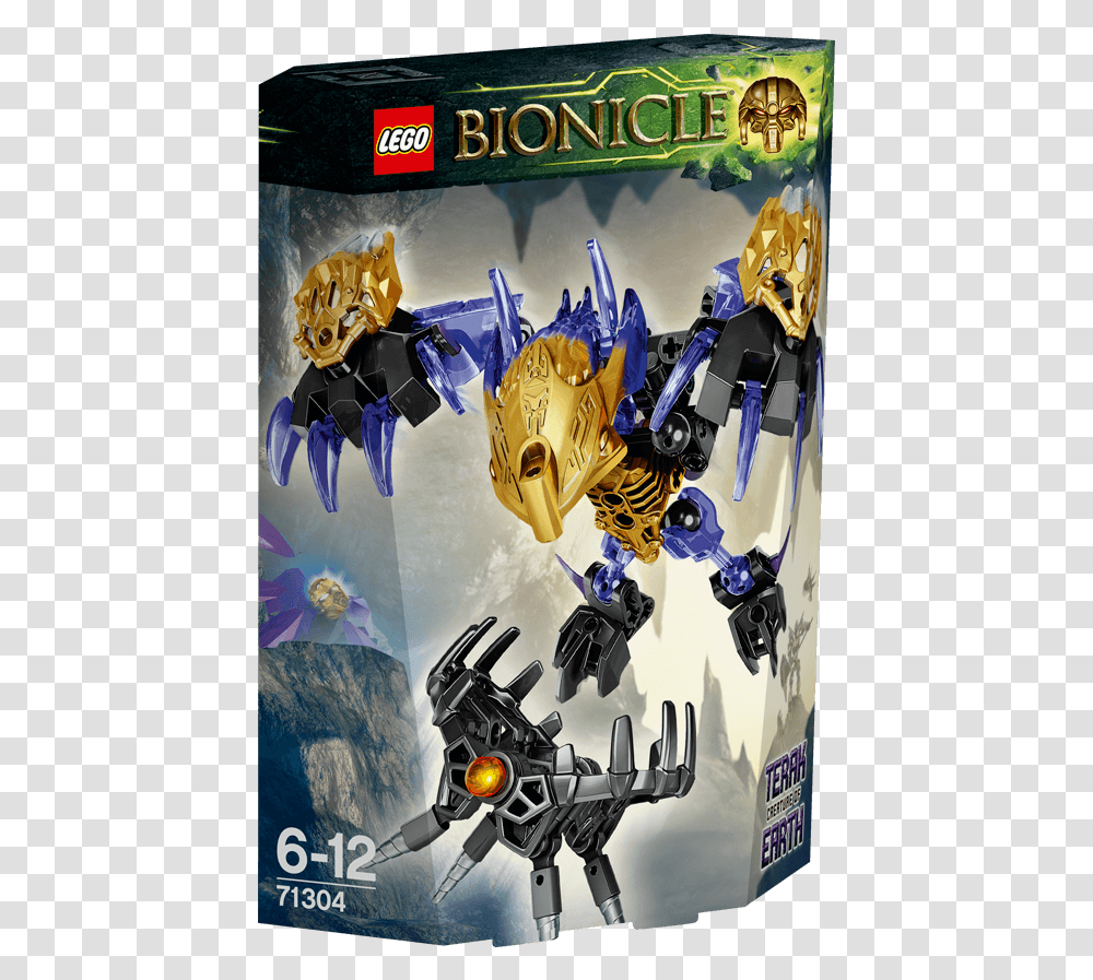 Terak Creature Of Earth Lego Bionicle Terak Creature Of Earth, Poster, Advertisement, Robot Transparent Png