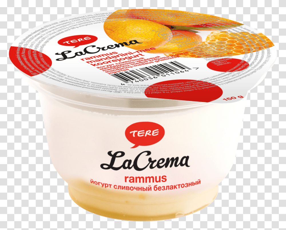 Tere La Crema, Yogurt, Dessert, Food Transparent Png